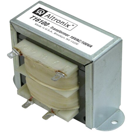 Altronix Class 2 Transformer, 100 VA, Not Rated, 16V AC, 115V AC T16100