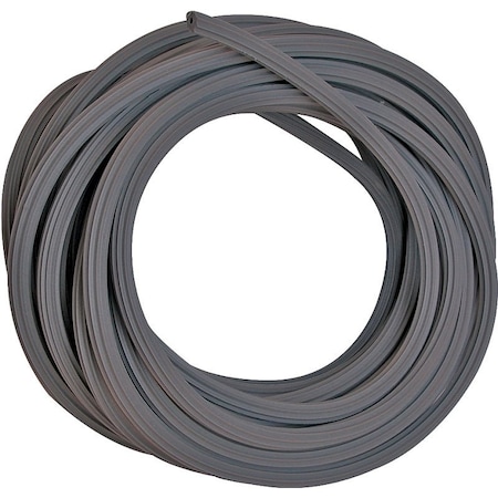 Make-2-Fit Screen Retainer Spline, 0120 in D, 25 ft L, Vinyl, Black, Round P 7516