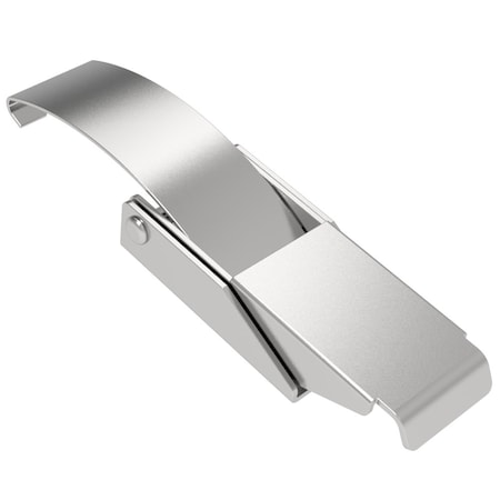 Southco Over-center Draw Latch Extra Large Size, Tab Down, No Keeper, Steel, Zinc Plate, Bright chromate 97-70-220-11