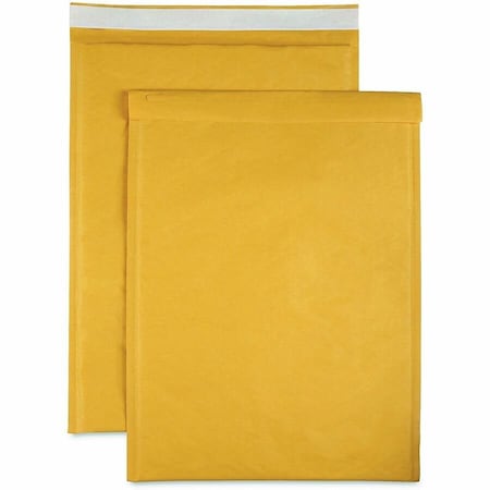 Sparco Bubble Cushioned Mailers, Size 6, 12.5" x 19", Kraft, PK50 SPR74986