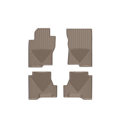 Weathertech Tan, Front and Rear All Weather Floor Mats WTNT222223