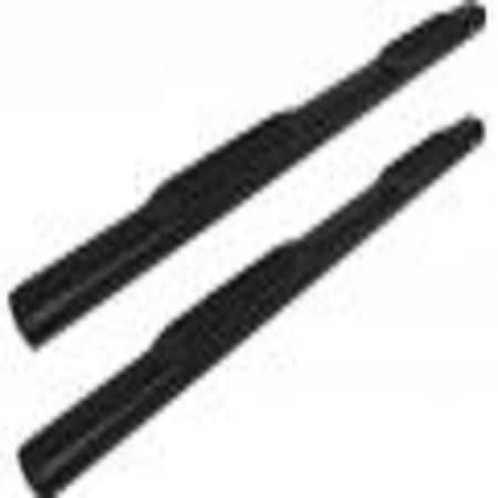 Hands On 2086BLK 5 ft. Slide Track Oval Boards - Black HA3580662