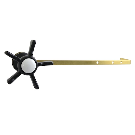 Kingston Brass Universal Front or Side Mount Toilet Tank Lever, Matte Black KTNXD0