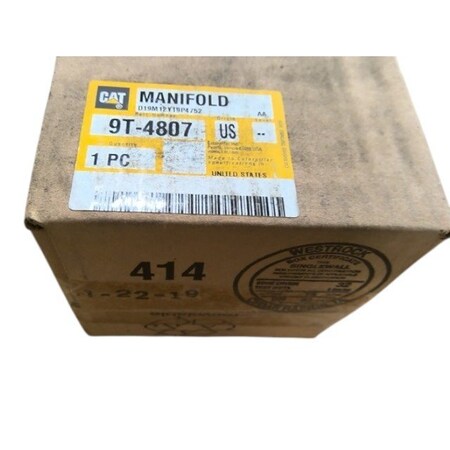 Caterpillar MANIFOLD, CATERPILLAR OEM 9T4807 9T4807
