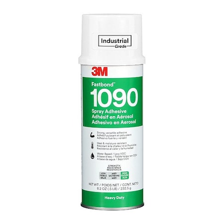 3M SprayAdhesive, Off-White, 8.2floz, Can 1090