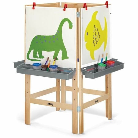 Jonti-Craft 4 Way Adjustable Easel 0654JC