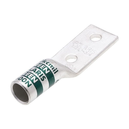 Polaris Compression Lugs, Green, Copper L600N