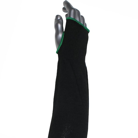 Kut Gard Single-Ply ATA / Modacrylic Blended Sleeve with Thumb Hole, Narrow Width S10ATAFR/5BK-NW-ES6-22T