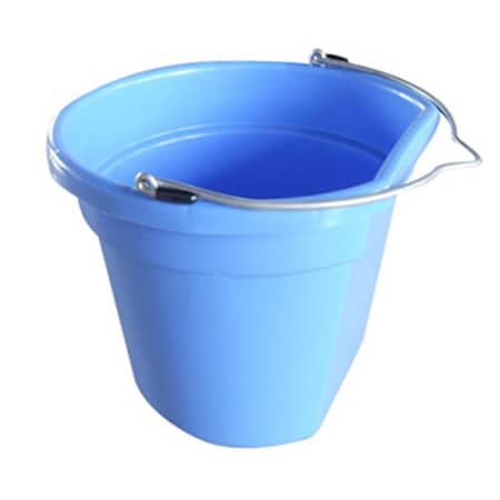 Fancy Feline MR20QP-FSB-BRYB 20 Quart Blue Flat Bucket FA2670697