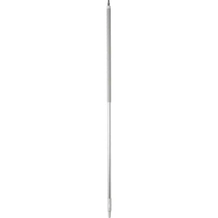 Vikan 62 in. Waterfed Aluminum Handle w/ Barbed Fitting, White 29915