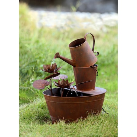 Jeco Metal Can Water Fountain FCL155