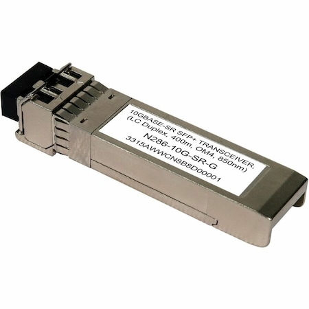Eaton Eaton Transceiver Module, SFP+, 10Gbps, 400m, Multimode N286-10G-SR-G