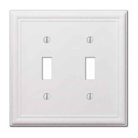 Westek WHT 2Tog Wall Plate 149TTW
