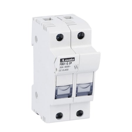 Lovato Fuse Holder 2P Cc Class 2P, 6PK FB01G2P