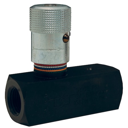 Dixon Series F Flow Control Valve, Steel, 3/4" SFC1200