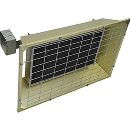 Tpi Fostoria Infrared Heater - Electric Overhead 4.30 kW 480V, Gold Anodized B2023136