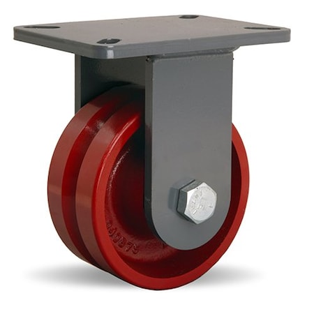 Hamilton Rigid Caster Ch 6X2-3/4 V-Grooved R-CH-6VH