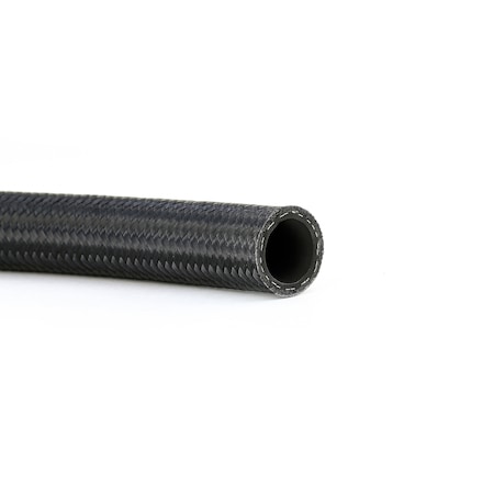 Hps Performance -4 Nylon Stainless Steel Braided Hose, Black 250-04