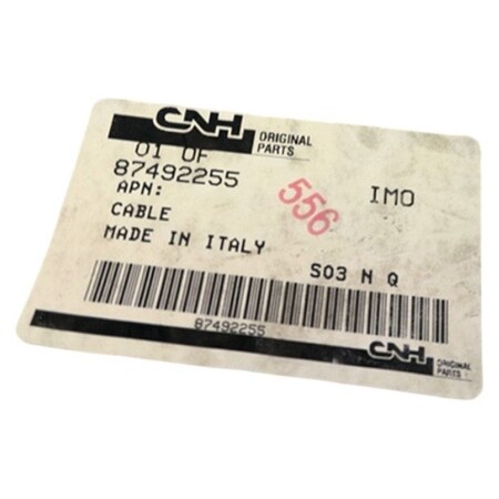 Cnh CABLE, CNH OEM 87492255 87492255