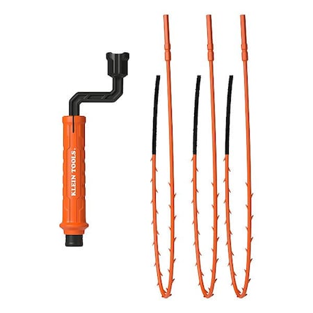 Klein Tools Auger, 1 1/2", Polypropylene, PK3 53020