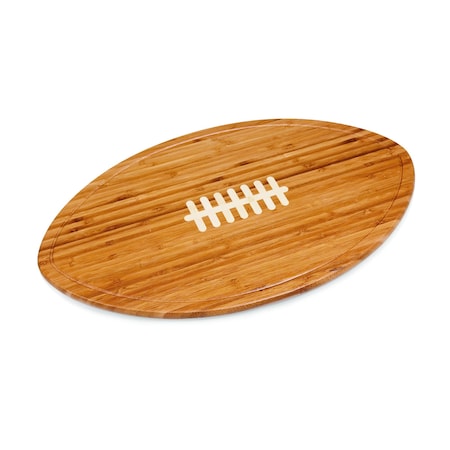 Picnic Time Family Of Brands Kickoff Football Cutting Board & Serving Tray, Bamboo 908-00-505-000-0