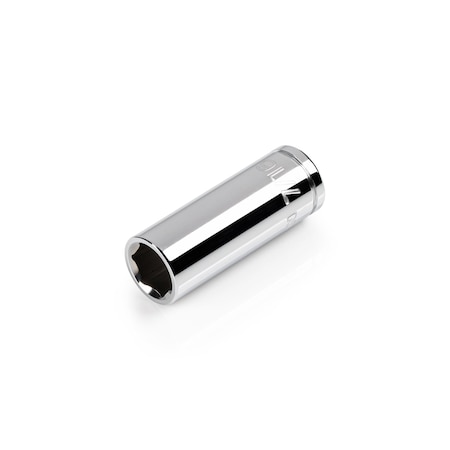 Tekton 3/8 Inch Drive x 7/16 Inch Semi-Deep 6-Point Socket SHD14011
