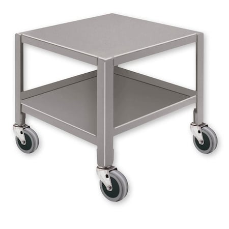 Pucel Low Portable Assembly Stools, 16 in W x 16 in D x 14 in H, Putty LPAS-1616