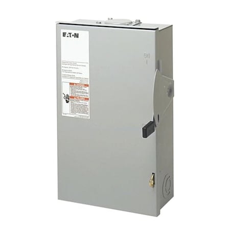 Eaton Nonfusible, Safety Switch, General Duty, 240 V, 3PST DG322URB