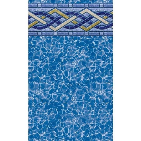 Newalthlete 24 ft. Round Brighton Prism 52 in. Uni-Bead Above Ground Pool Liner NE3326321