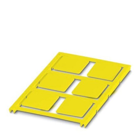 Phoenix Contact UC-EMLP 27X27 YE Plastic label Sheet 0825482