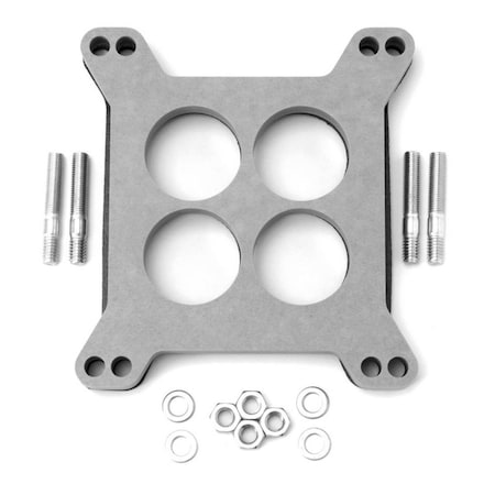 Edelbrock 8723 0.5 in. Thick Wood Carburetor Spacer EDE8723