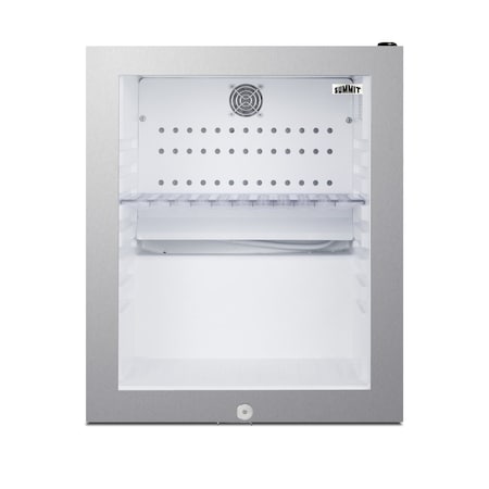 Summit 16in Wide Compact Minibar MB13GLSS