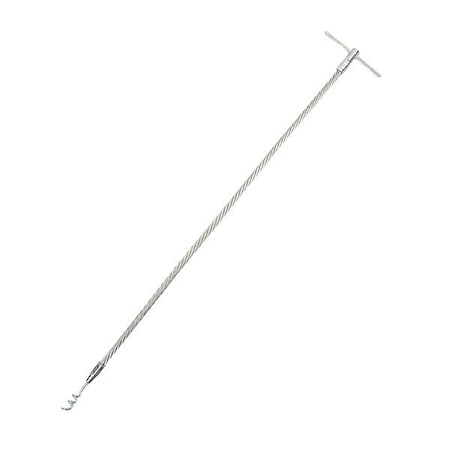 Zoro Select PackExtractr, 3/8"Dia, FlexShaft, Corkscrw ZUSA-CPT-7
