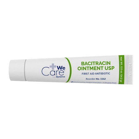 Dynarex Bacitracin Ointment, 0.5 oz Tube, 72PK 1162