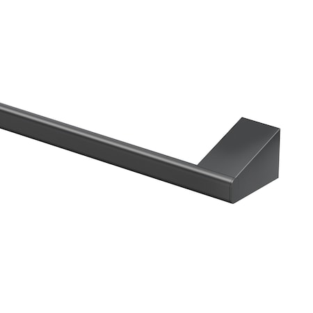 Gatco A-Line 24" Towel Bar, Matte Black 5650MX