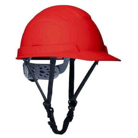Jackson Safety Hard Hat, Front Brim, SENTRY2, Red 22307