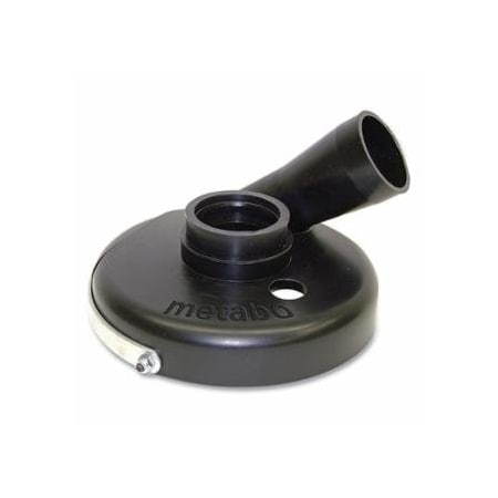 Metabo Convertible Shroud for Angle Grinders, 7 in dia, Rubber, Black 469-655154000