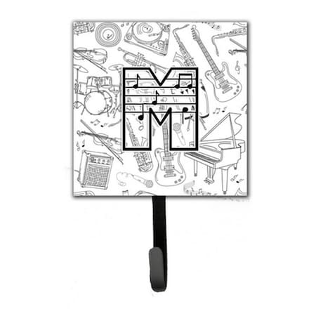 Carolines Treasures Letter M Musical Note Letters Leash and Key Holder CJ2007-MSH4