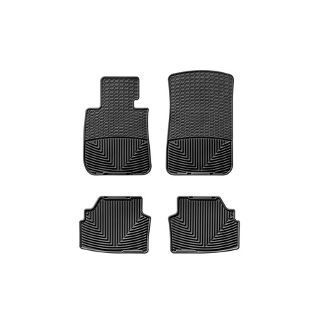 Weathertech Black, Front and Rear All Weather Floor Mats W61-W142