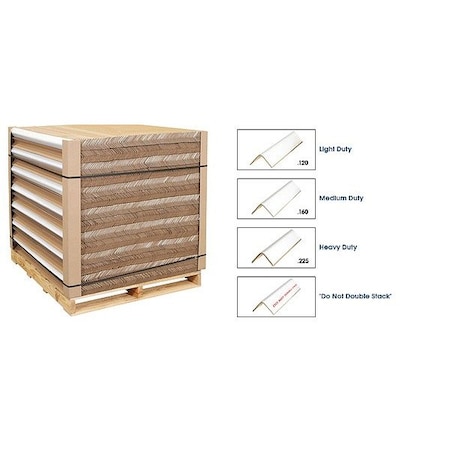 Zoro Select Edge Protector, .23IN, 96x2x2, PK35 BCPS-792