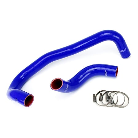Hps Performance High Temp Reinforced Silicone Radiator Coolant Hose Kit, Blue,  57-1327R-BLUE