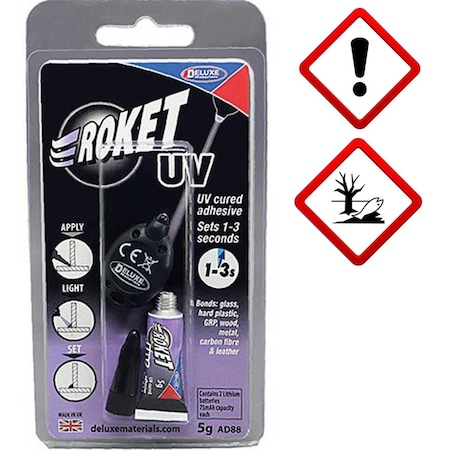 Deluxe Materials 5 g Roket UV Glue DLMAD88