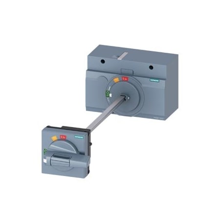 Siemens door mounted rotary operator standard IEC IP65 with door interlock 3VA9467-0FK21
