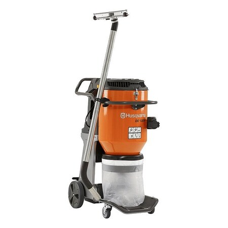 Husqvarna Dust Extractor, Corded, 37 in, 4 hp, Steel DE 130 H 230V