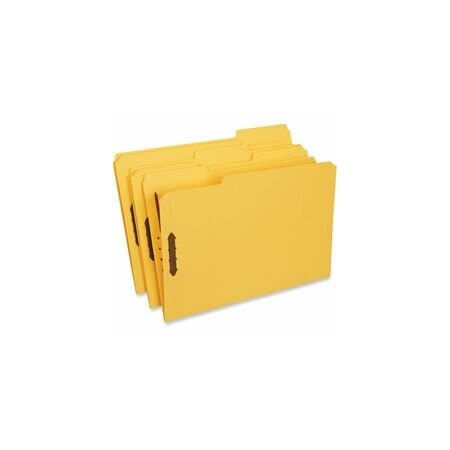 Universal One Manila Folder, 1/3 Tab, Legal, Yellow, 50PK UNV13528