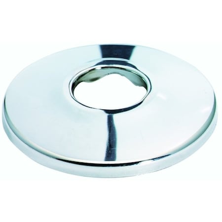 Plumb Pak Bath Flange, 4 in OD, For: 1/2 in Pipes, Chrome PP20291