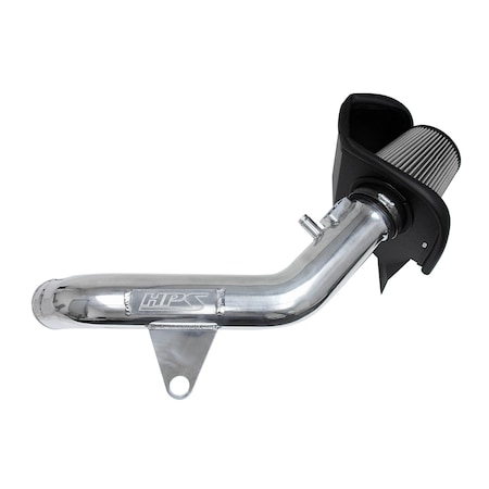 Hps Performance Air Intake Kit with Heat Shield, Polished,  827-625P