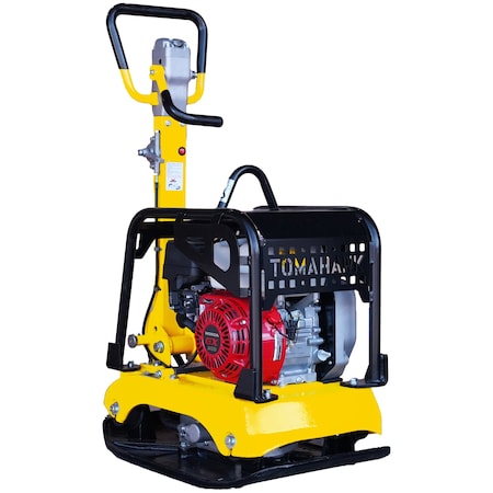 Tomahawk Power 6.5 HP Honda Reverse Hydraulic Plate Compactor for Soil Aggregate Cohesive Compaction TPC175H