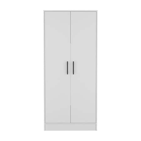 Homeroots Two Piece White Bedroom Set 530269