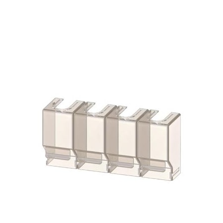 Siemens Accessory for 3KC4 3KC8 Terminal covers 1-pole for 250-400 A contains 4 units 3KC9804-2